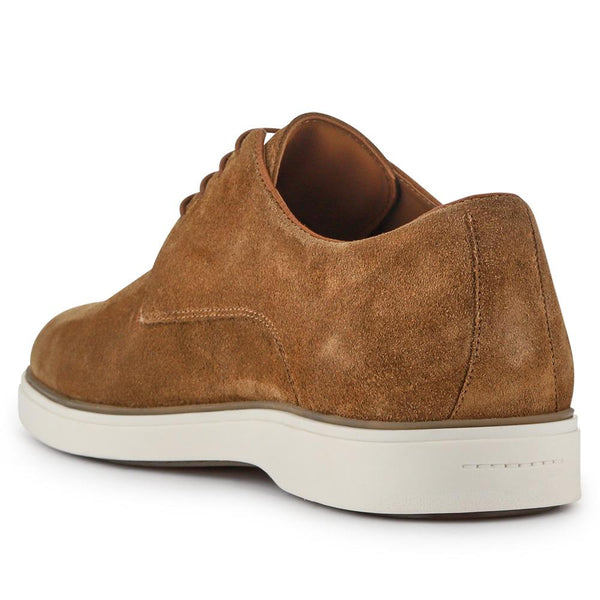Jones Bootmaker Men's Kolten Suede Lace-Up Shoes - Tan Suede