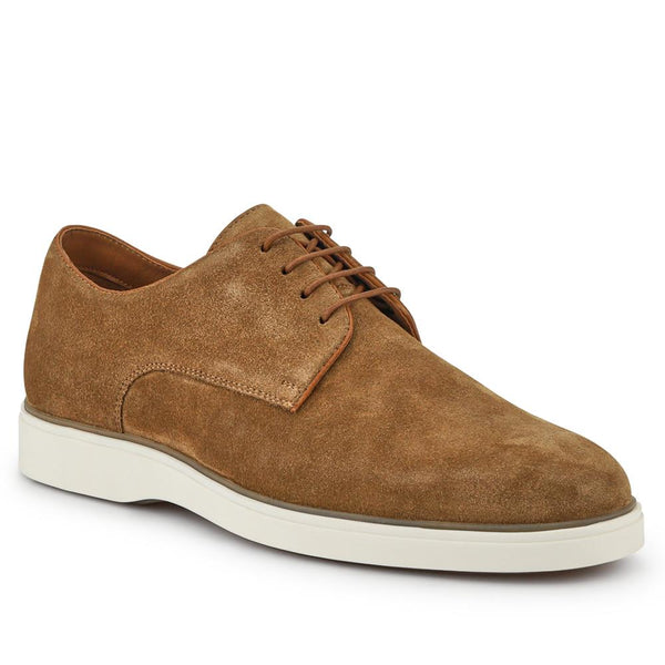 jones bootmaker Men's Kolten Suede Lace-Up Shoes - Tan Suede