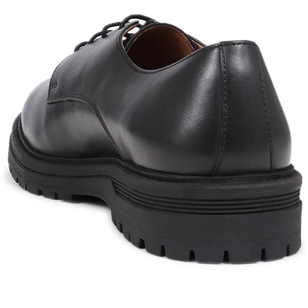 Jones Bootmaker Men's Laker Leather Lace-Up Shoes - Black