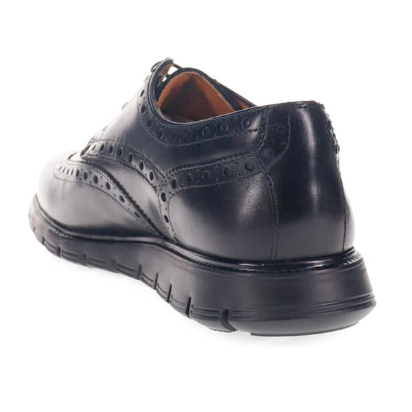 Jones Bootmaker Men's LondonCity2 Brogue Derby Shoes - Black