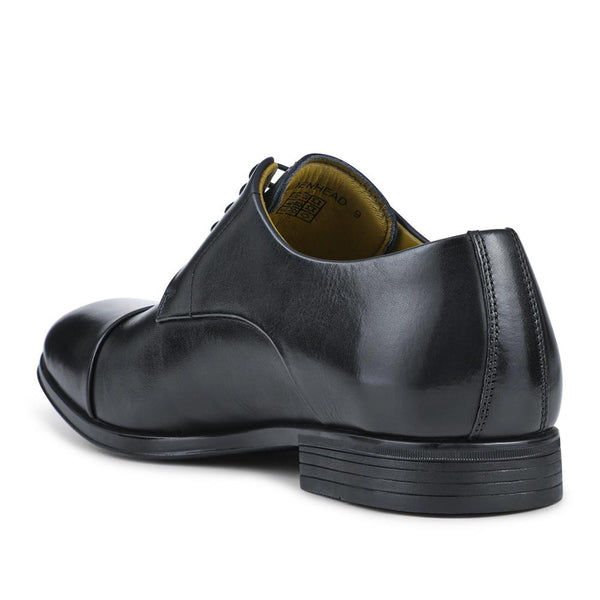Jones Bootmaker Men's Maidenhead Leather Derby Shoes - Black