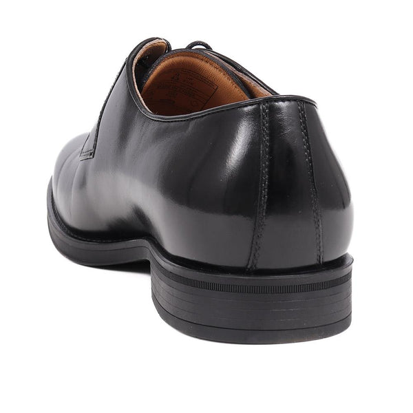 Jones Bootmaker Men's Manchester Leather Derby Shoes - Black