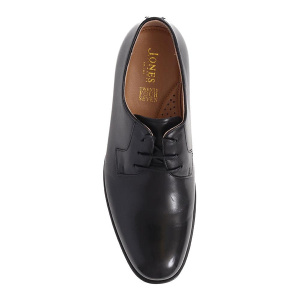 Jones Bootmaker Men's Manchester Leather Derby Shoes - Black