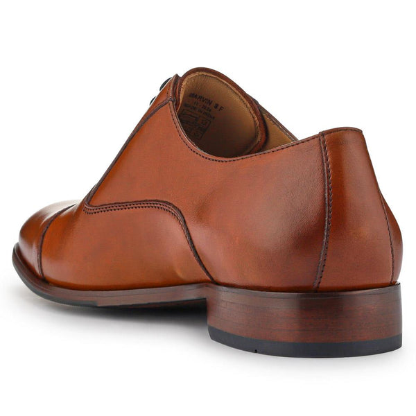 Jones Bootmaker Men's Marvin Leather Oxford Shoes - Tan