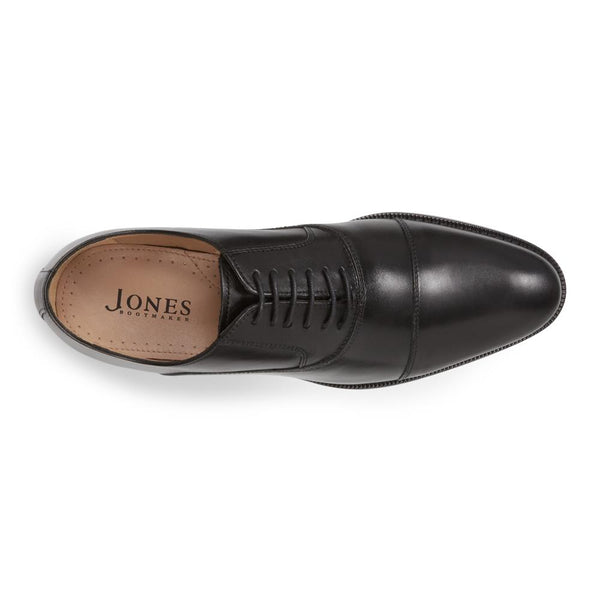 Jones Bootmaker Men's Matthew Leather Oxford Shoes - Black