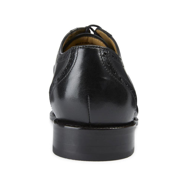 Jones Bootmaker Men's Maynard Leather Oxford Brogues - Black