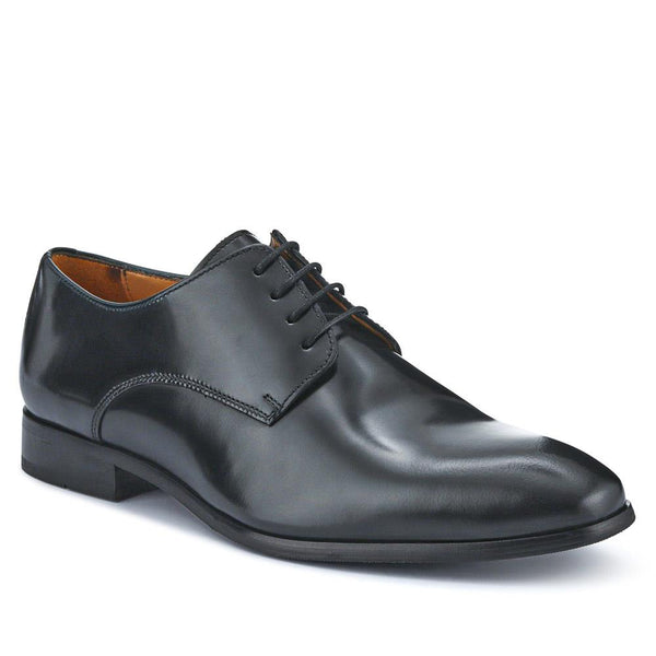 Jones Bootmaker Men's Melvin Leather Oxford Shoes - Black
