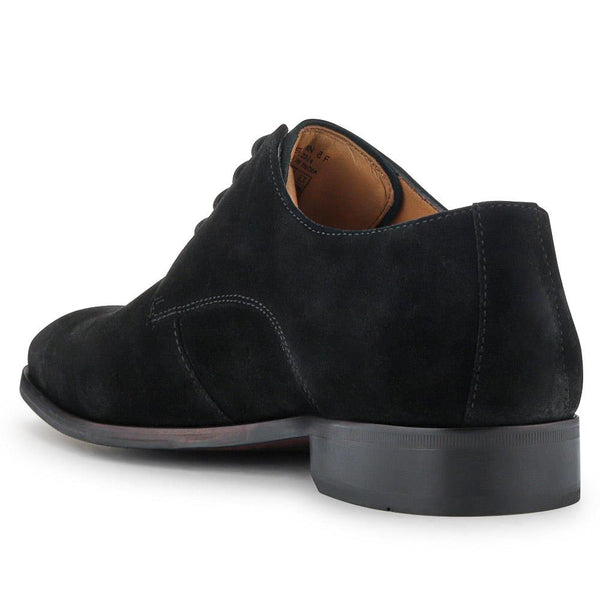 Jones Bootmaker Men's Melvin Leather Oxford Shoes - Black Suede