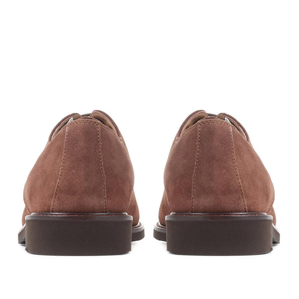 Jones Bootmaker Men's Minster Leather Derby Shoes - Brown Suede