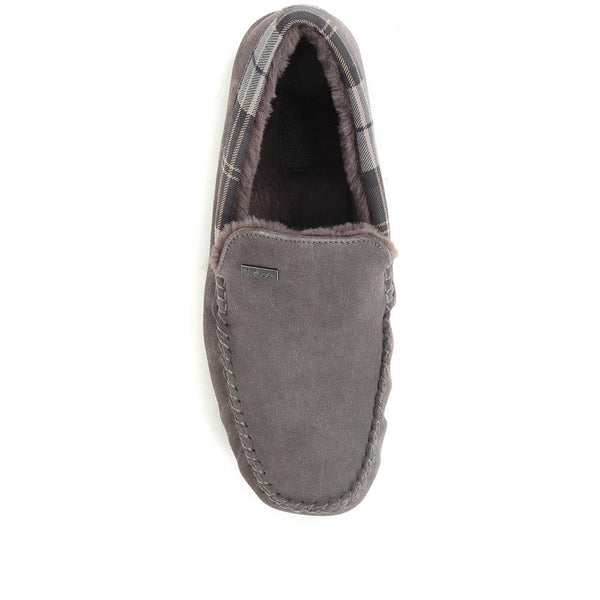 Jones Bootmaker Men's Monty House Slippers - Charcoal
