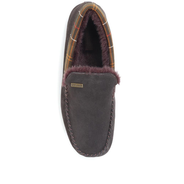 Jones Bootmaker Men's Monty House Slippers - Chocolate