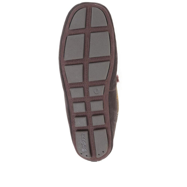 Jones Bootmaker Men's Monty House Slippers - Chocolate