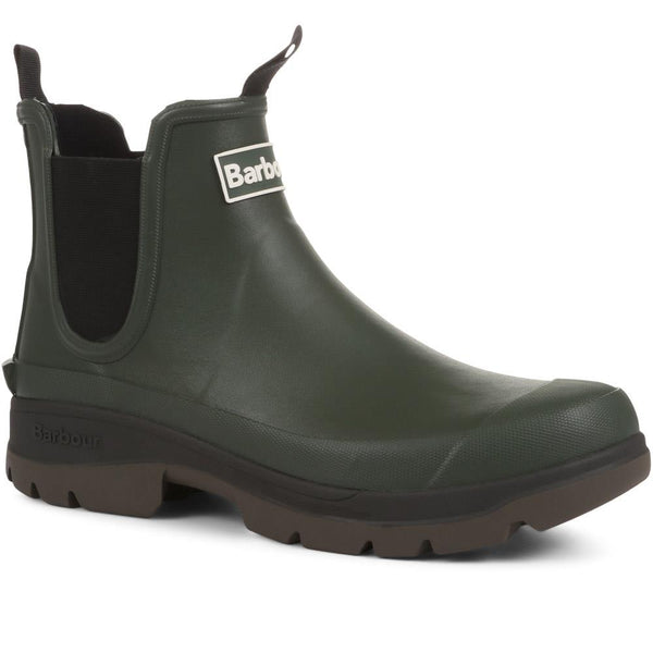 jones bootmaker Men's Nimbus Ankle Wellington Boots - Olive