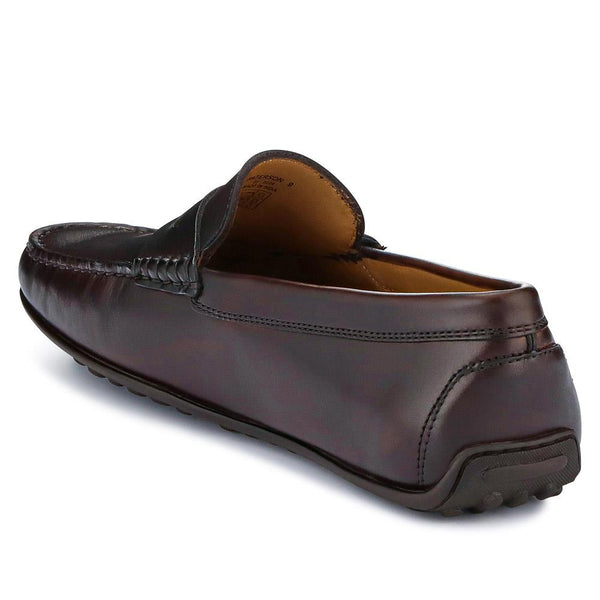 Jones Bootmaker Men's Paterson Leather Moccasins - Black