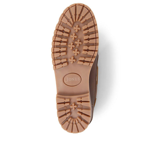 Jones Bootmaker Men's Pickering2 Leather Boat Shoes - Tobacco