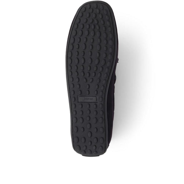 Jones Bootmaker Men's Plymouth Leather Moccasins - Navy Suede