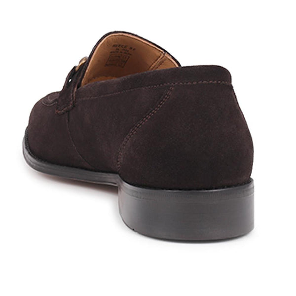 Jones Bootmaker Men's Reece Leather Loafers - Dark Brown Suede