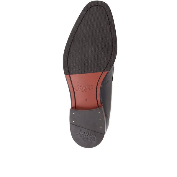 Jones Bootmaker Men's Russell Leather Penny Loafers - Dark Brown