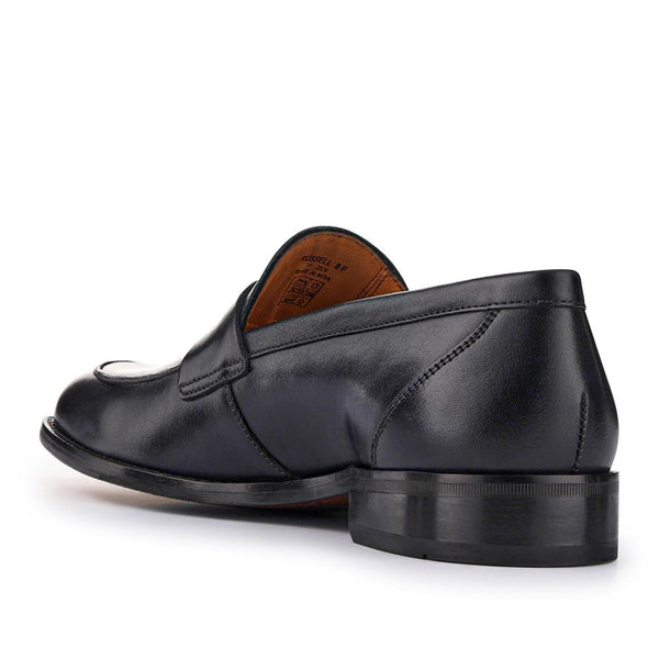 Jones Bootmaker Men's Russell Leather Penny Loafers - Navy