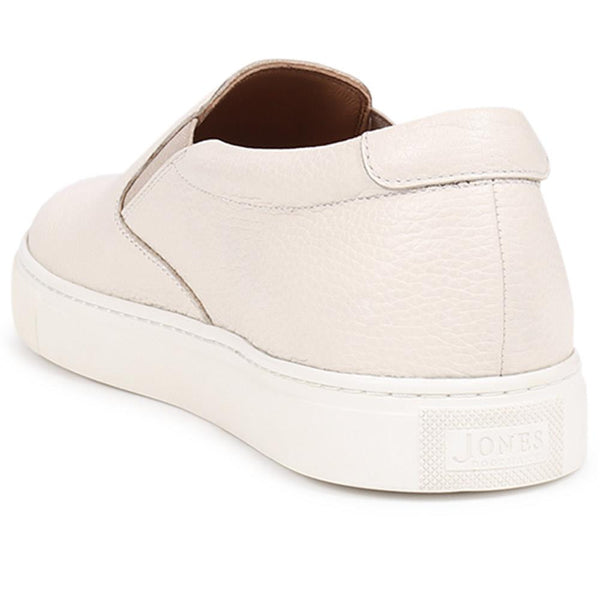 Jones Bootmaker Men's Ryden Leather Slip-On Shoes - Off White