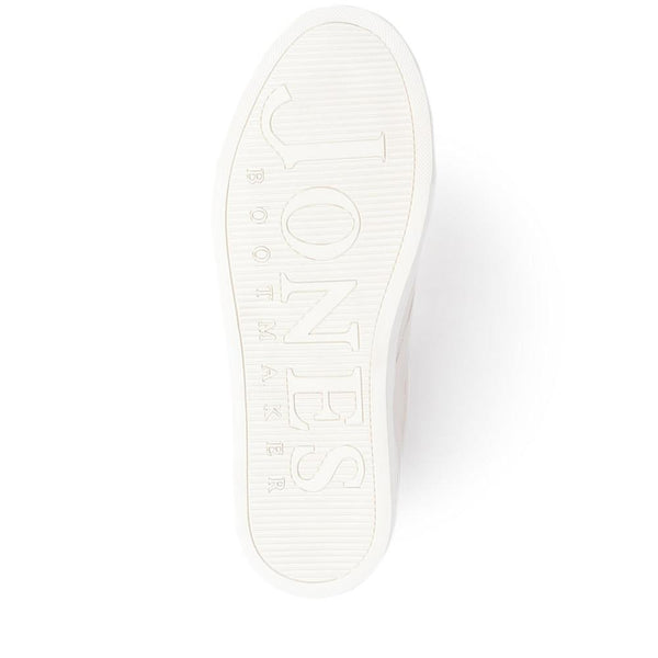 Jones Bootmaker Men's Ryden Leather Slip-On Shoes - Off White