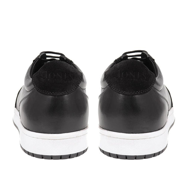 Jones Bootmaker Men's Simeon Leather Trainers - Black