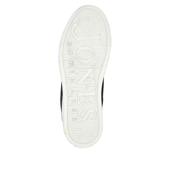 Jones Bootmaker Men's Simon Leather Men's Trainers - Grey Suede