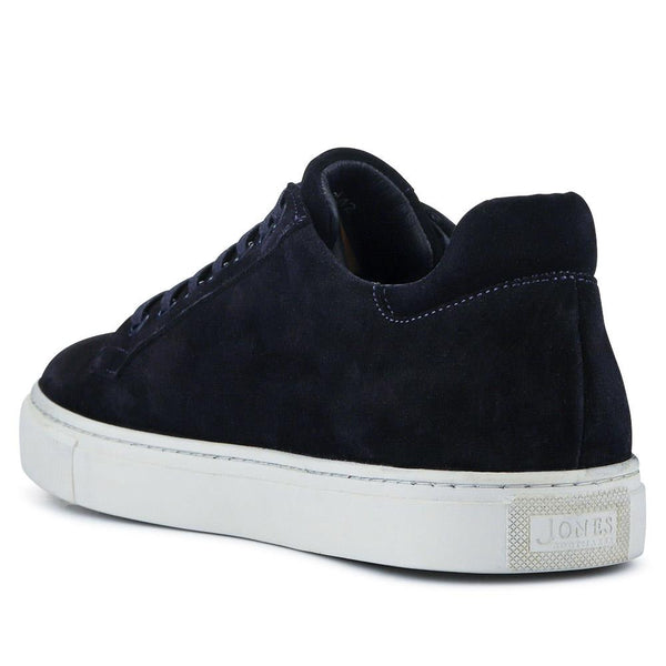 Jones Bootmaker Men's Simon Leather Men's Trainers - Navy Suede