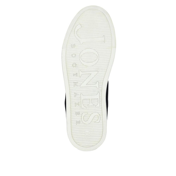 Jones Bootmaker Men's Simon Leather Men's Trainers - Navy Suede