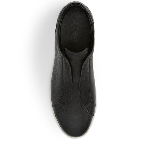 Jones Bootmaker Men's Slade Suede Trainers - Black Grain