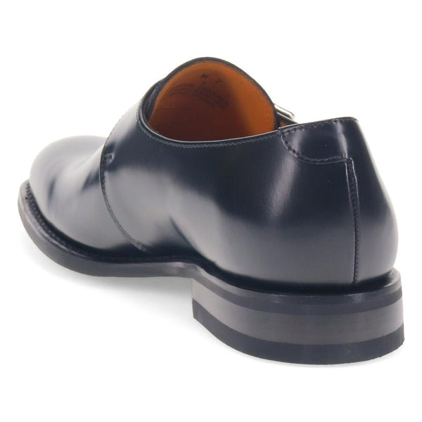 Jones Bootmaker Men's Smart Leather Buckled Shoes - Black