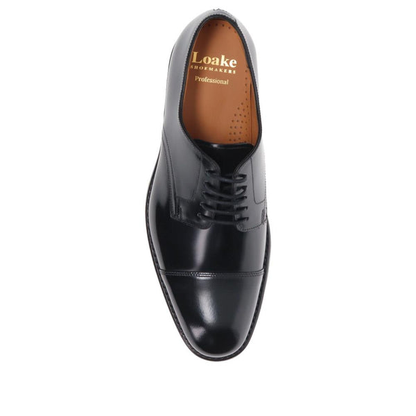 Jones Bootmaker Men's Smart Leather Derby Shoes - Black