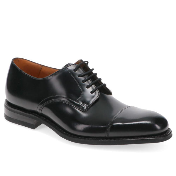jones bootmaker Men's Smart Leather Derby Shoes - Black