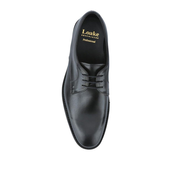 Jones Bootmaker Men's Smart Leather Wide-Fit Derby Shoes - Black