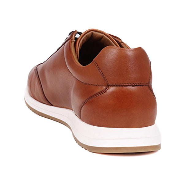 Jones Bootmaker Men's Southend2 Leather Trainers - Tan