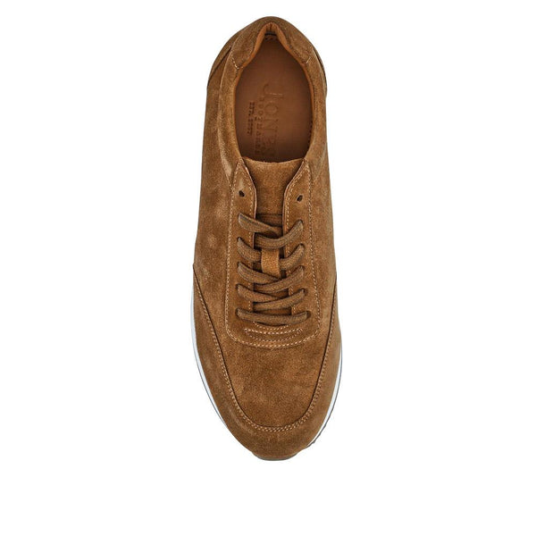 Jones Bootmaker Men's Southend2 Leather Trainers - Tan Suede