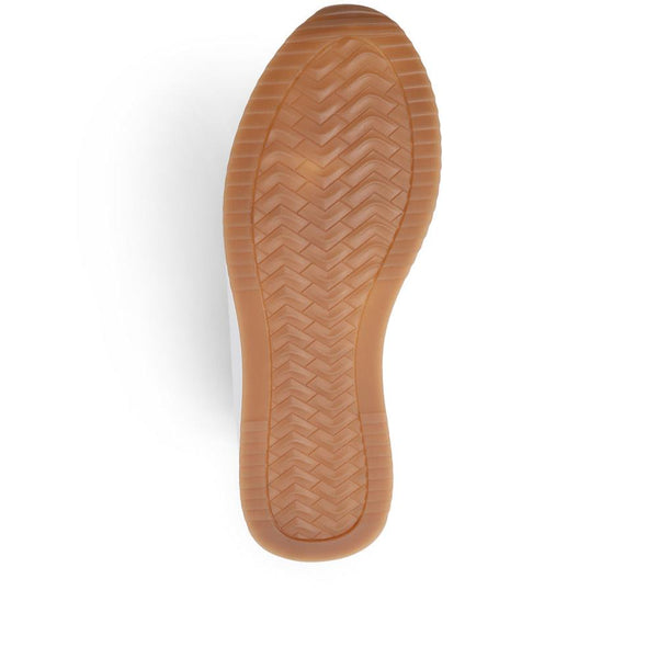 Jones Bootmaker Men's Southend2 Leather Trainers - White