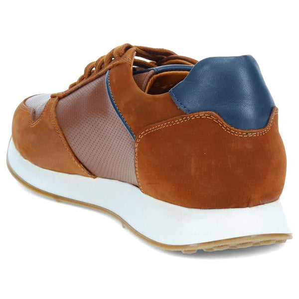 Jones Bootmaker Men's Southsea Lace-Up Trainers - Tan