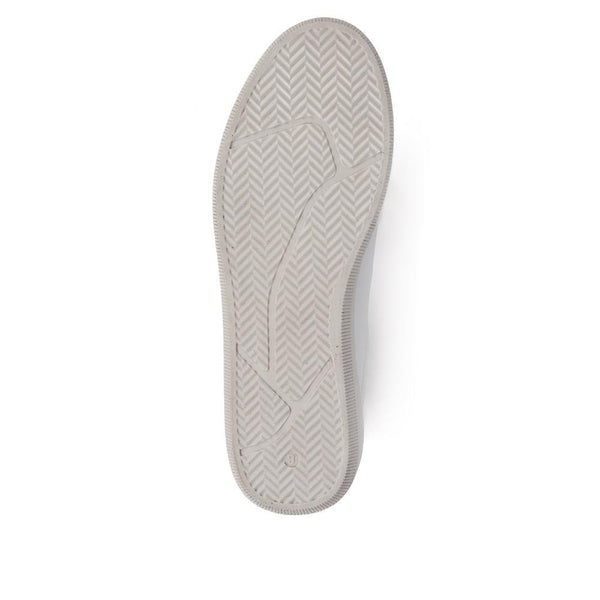 Jones Bootmaker Men's Spenser Leather Trainers - White