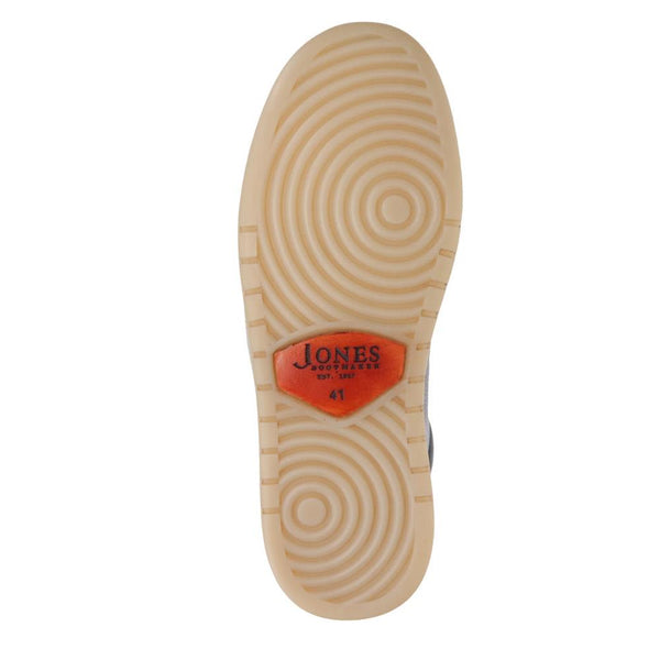 Jones Bootmaker Men's Stafford Leather Lace-Up Trainers - Navy