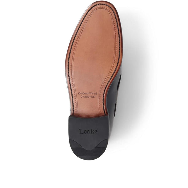 Jones Bootmaker Men's Utah1 Loake Leather Tassel Loafers - Black