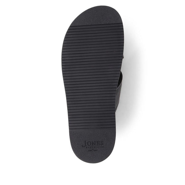 Jones Bootmaker Men's Whitehaven Leather Mules - Black