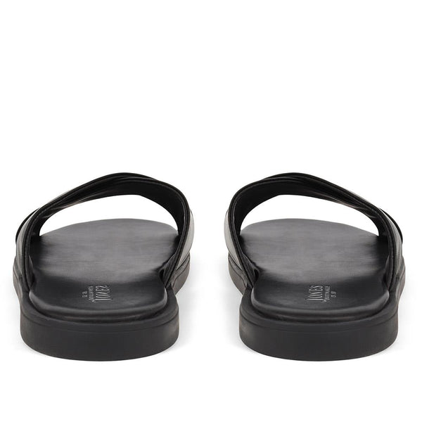 jones bootmaker Men's Whitehaven Leather Mules - Black