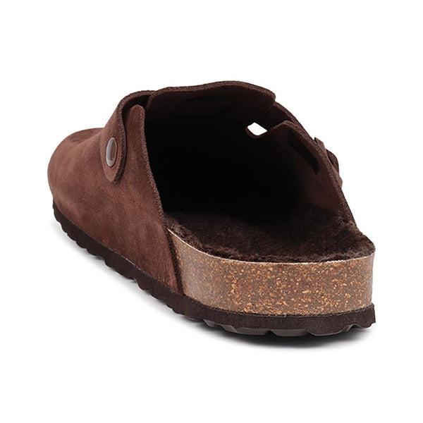 Jones Bootmaker Men's Zaid Suede Slippers - Chocolate Suede