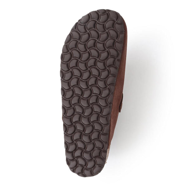 Jones Bootmaker Men's Zaid Suede Slippers - Chocolate Suede