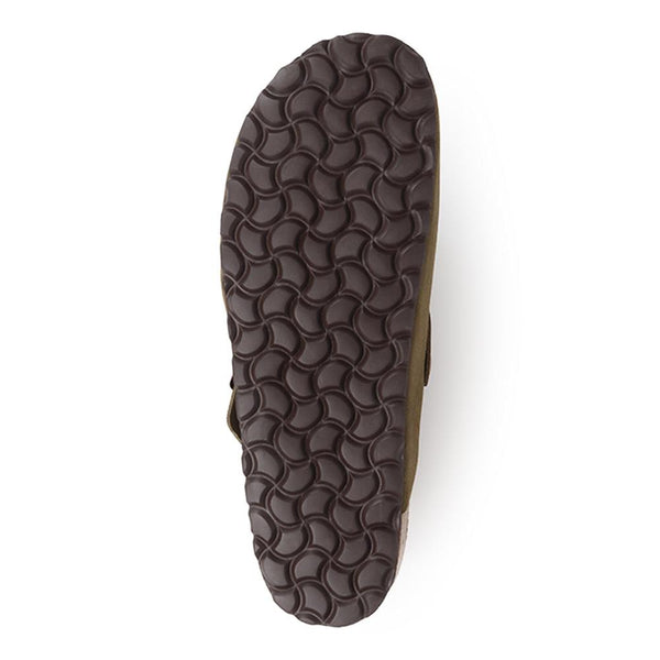 Jones Bootmaker Men's Zaid Suede Slippers - Khaki Suede