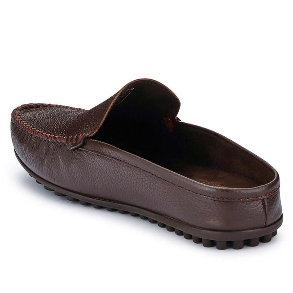 Jones Bootmaker Men's Zethan Full Slippers - Dark Brown