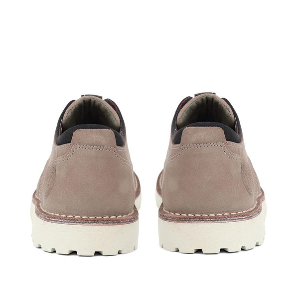 Jones Bootmaker Outlet Acer Suede Derby Shoes - Slate