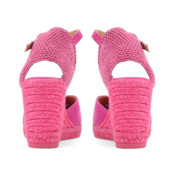 Jones Bootmaker Outlet Arabella Wedge Sandals - Majenta