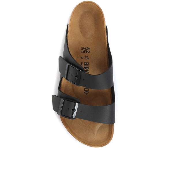 Jones Bootmaker Outlet Arizona Birko-Flor Mule Sandal - Black